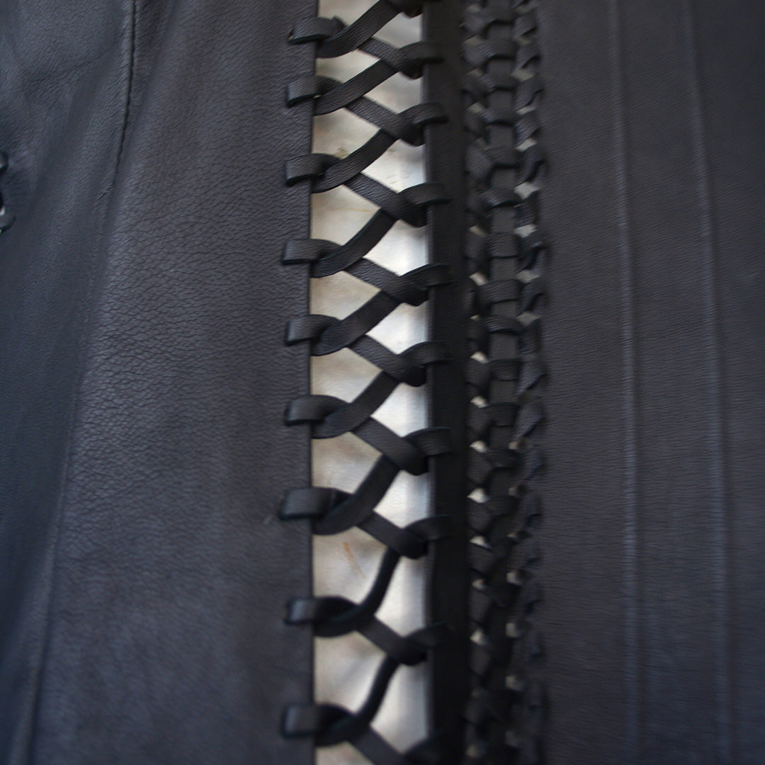 Empress Lexa | Leather Long Vest - Patricia Bos