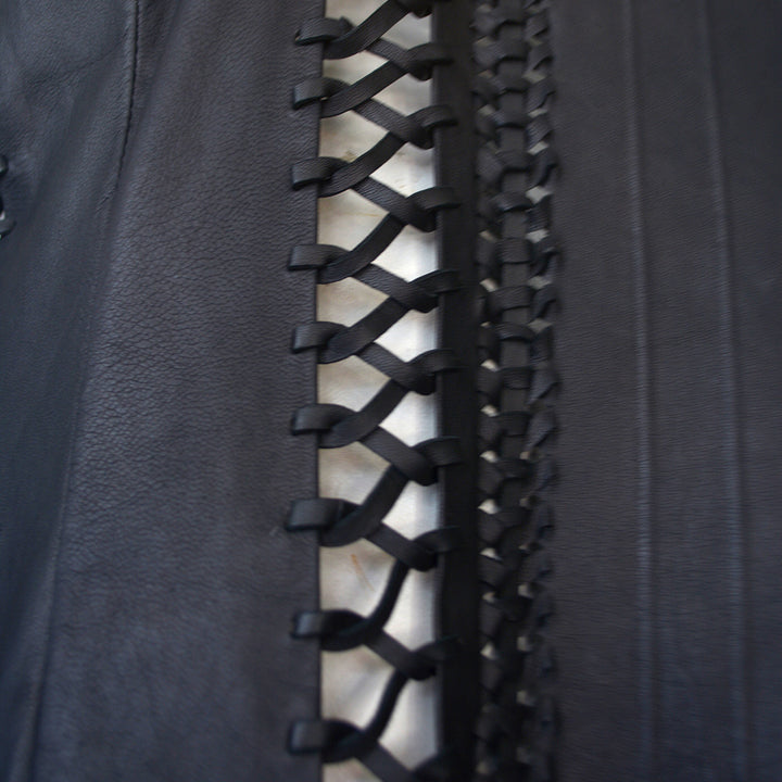 Empress Lexa | Leather Long Vest - Patricia Bos