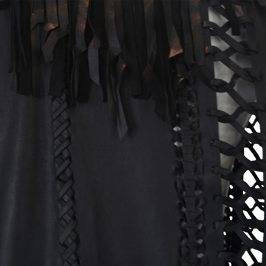 Empress Lexa | Leather Long Vest - Patricia Bos