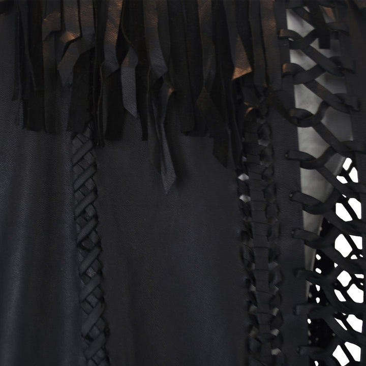 Empress Lexa | Leather Long Vest - Patricia Bos