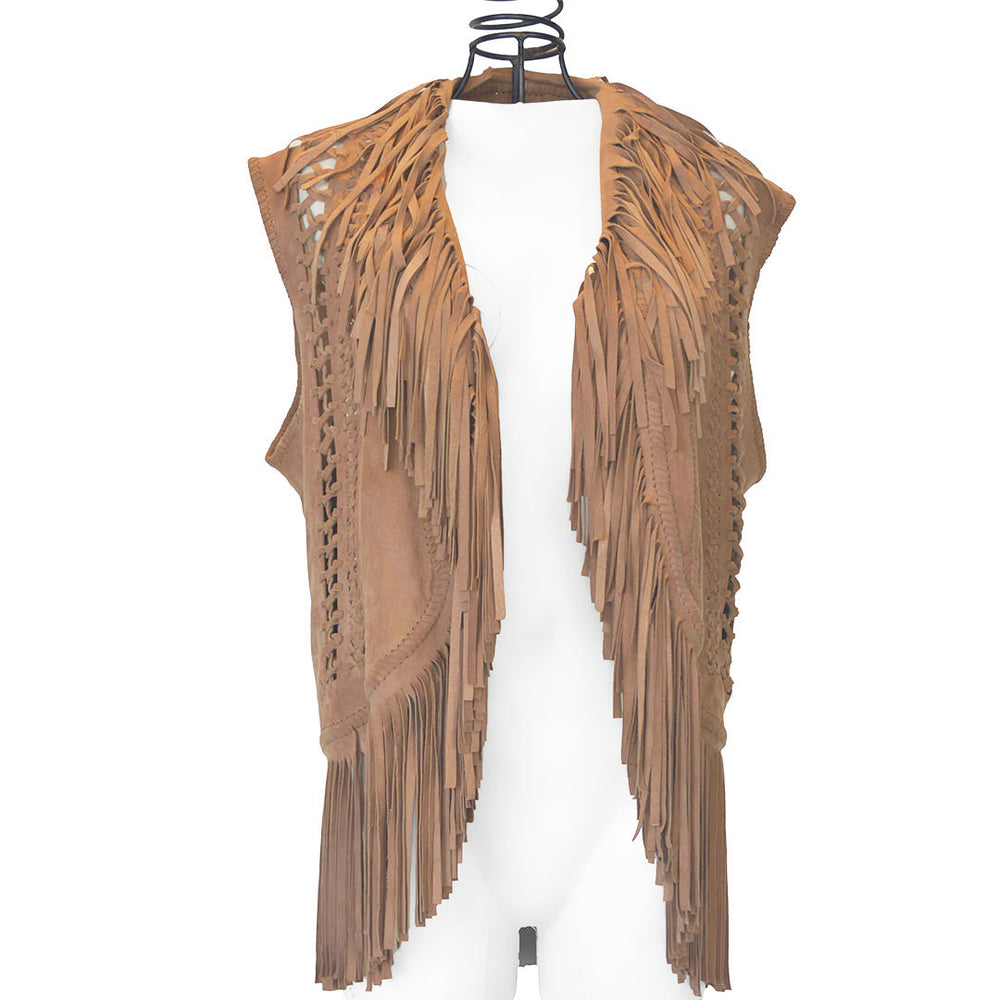 Princess Mafia | Suede boho vest - Patricia Bos