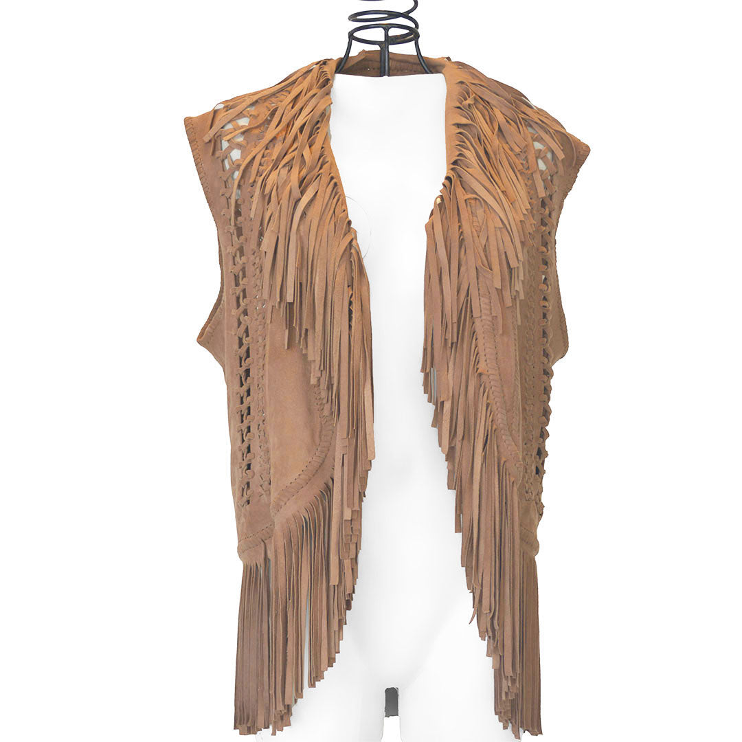 Princess Mafia | Suede boho vest - Patricia Bos